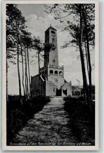 Bad Dürkheim Bismarckturm auf dem Peterskopf