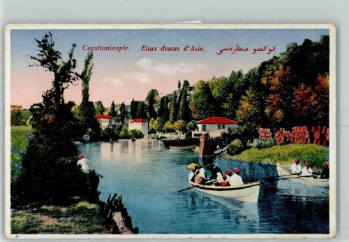Konstantinopel Eaux douces d`Asie