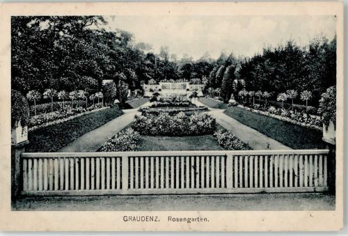 Graudenz 1918 Rosengarten
