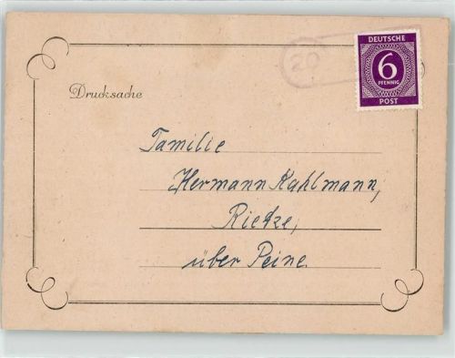 Rietze Landpoststempel