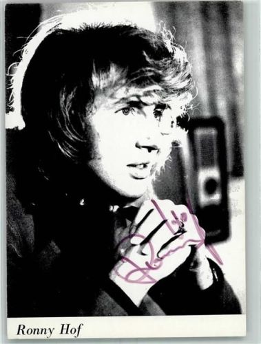 Ronny Hof Autogramm origin. Unterschrift