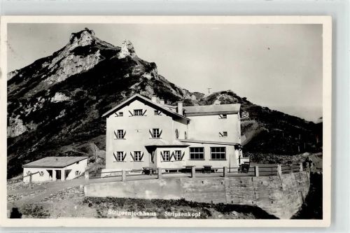 Stripsenjochhaus Berghütte Stripsenkopf Hüttenstempel