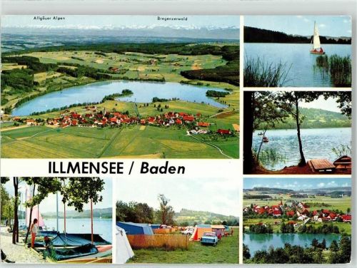Illmensee Zeltplatz Segelboot Bregenzerwald