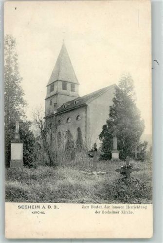 Seeheim-Jugenheim 1911 Kirche