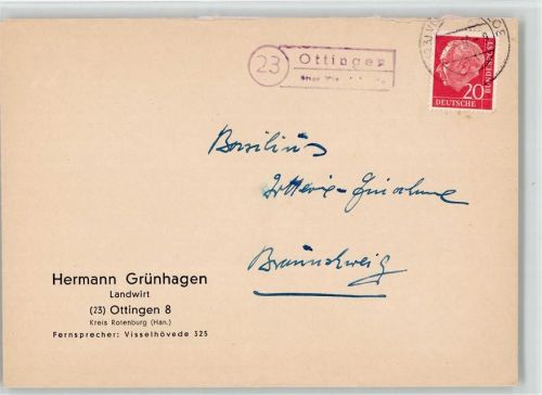 Ottingen Landpoststempel