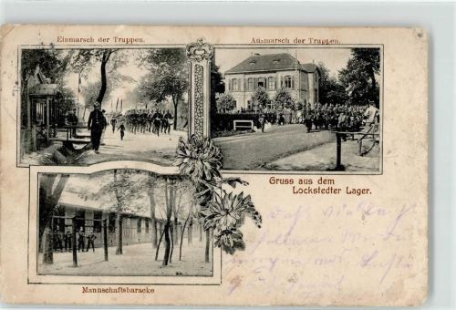 Lockstedt Lockstedter Lager Einmarsch der Truppen Mannschaftsbaracke Ausmarsch