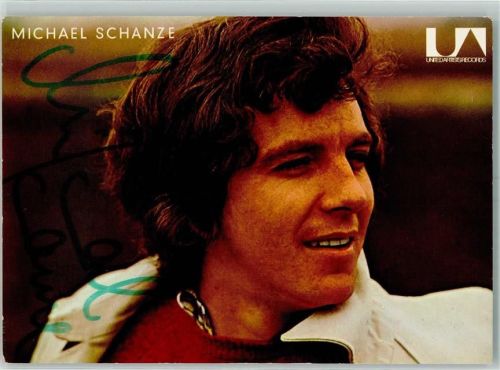 Michael Schanze Autogramm origin. Unterschrift
