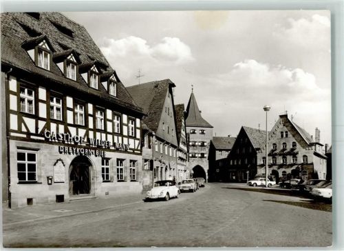 91207 W8560 Lauf a d Pegnitz - Gasthaus Wilder Mann Tor