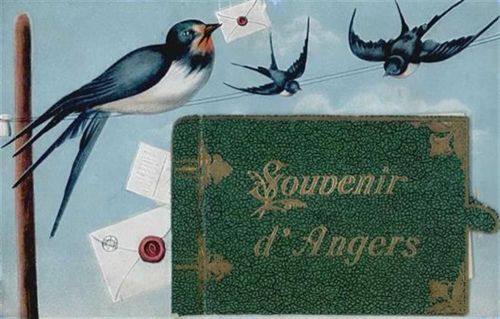 Angers Angers (Frankreich) Leporello II (Ecken abgestossen)
