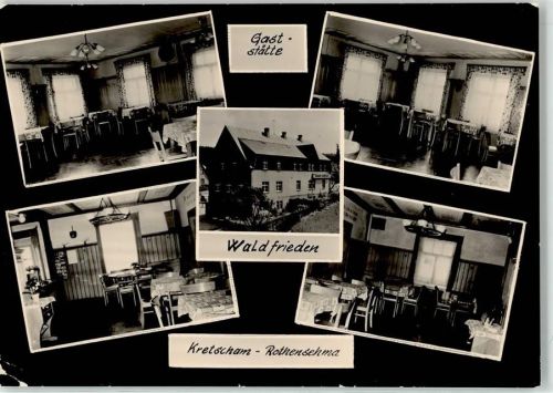 09465 O9301 Kretscham-Rothensehma - Gasthaus Waldfrieden