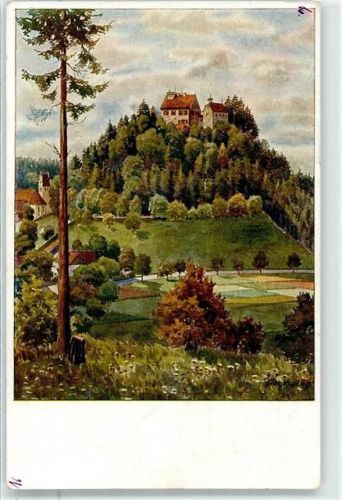 Waldburg Schloss sign V. Marschall