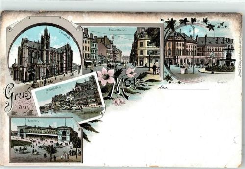 Metz Bahnhof Kirche Theater