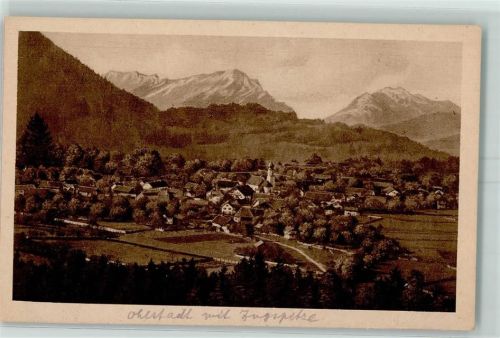 Ohlstadt Mit Zugspitze