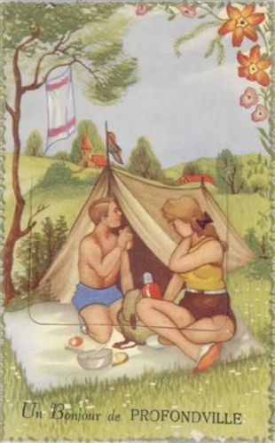 Profondeville Profondeville (Belgien) Leporello I-II (kleine Abschürfung VS)