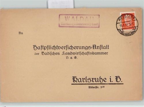 Waldau Landpoststempel