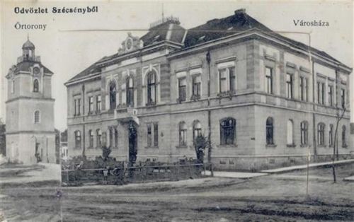 Szécsény Szécsény (Ungarn) Leporello II (fleckig VS/RS)