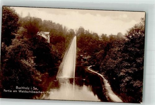 Annaberg-Buchholz Waldschlösschen Park Springbrunnen