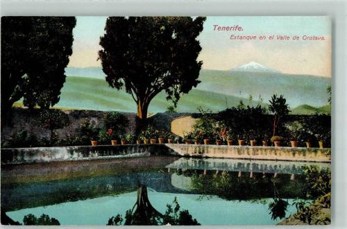 Estanque en el Valle de Orotava