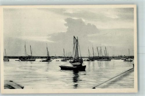 Maracaibo Crepusculo Lago Segelboot