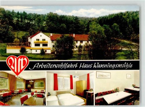 Wermerichshausen Erholungsheim Haus Wanningsmühle