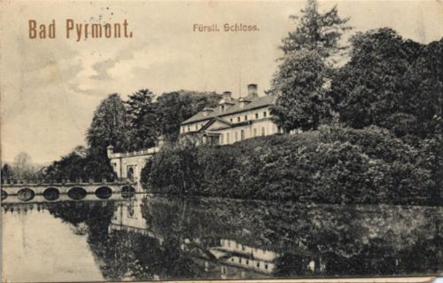 Bad Pyrmont Bad Pyrmont (3280) Leporello Fürstliches Schloss I-II