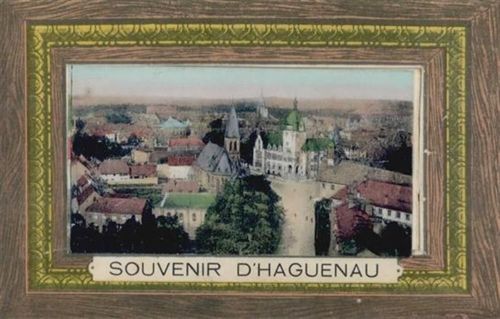 Haguenau Haguenau (Elsass) Leporello II (Ecken abgestossen, fleckig RS)