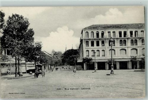Saigon Rue Catinat Kutsche