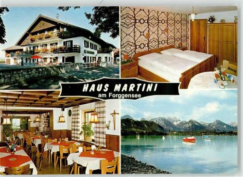 Brunnen Gasthaus Pension Haus Martini am Forggensee