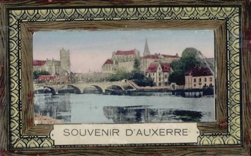 Auxerre Auxerre (Frankreich) Leporello II (Ecken abgestossen, minimaler Einriss)