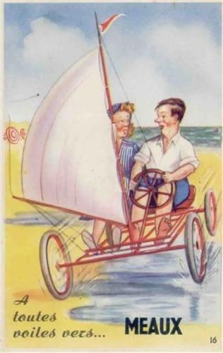 Meaux Meaux (Frankreich) Leporello I-II (fleckig RS)