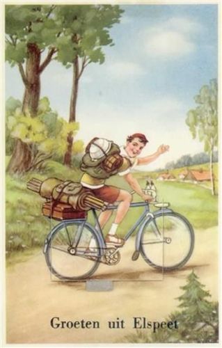 Elspeet Elspeet (Niederlande) Leporello Fahrrad I-