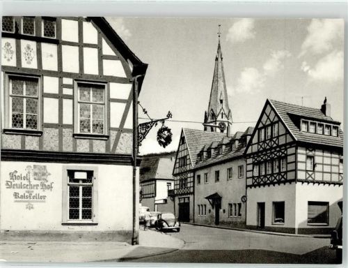 Ahrweiler Hotel Deutscher Hof VW Käfer Ratskeller Kirchturm