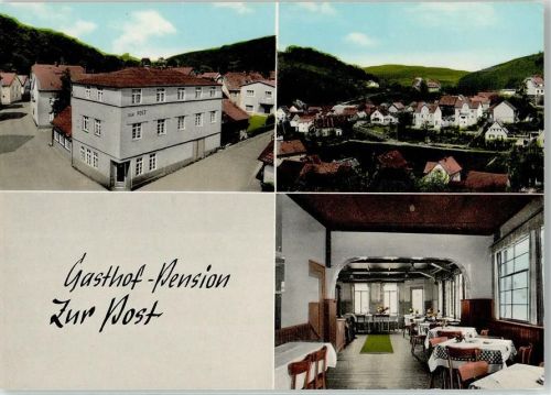 61276 W6395 Rod a d Weil - Gasthaus Pension Zur Post