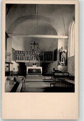 Nieblum Kirche innen Altar