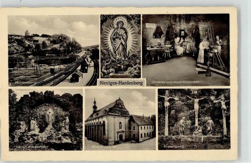 Neviges Bahnhof Marienberg Christi Himmelfahrt Klosterkirche Kreuzigung