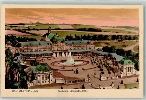 Bad Oeynhausen Kurhaus Wasserspiel