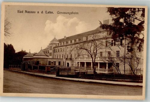 Nassau 1929 Krankenhaus Genesungsheim