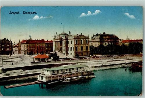 Szeged 1918 Tiszapart