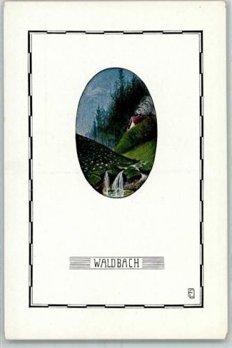 Waldbach sign. E. Olpp AK