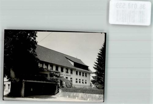 Görwihl Hotel Rebstock Ort handschriftlich Foto Original aus Archiv eines Ansichtskartenverlages