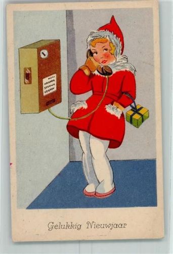 1951 Neujahr AK