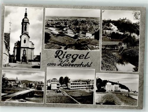 Riegel Kirche St. Martin Michaelschule Brauereischloss Elzbrücke
