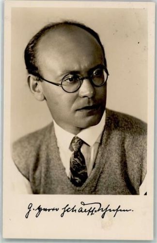 Georg Harro Schaeff Scheefen Dichter Bahnpost