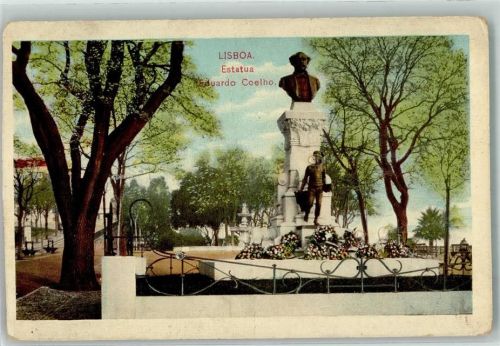 Lisboa Estatua Eduardo Coelho