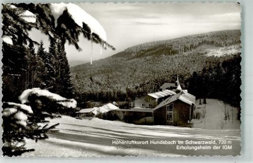 Hundsbach Pension Erholungsheim der IGM