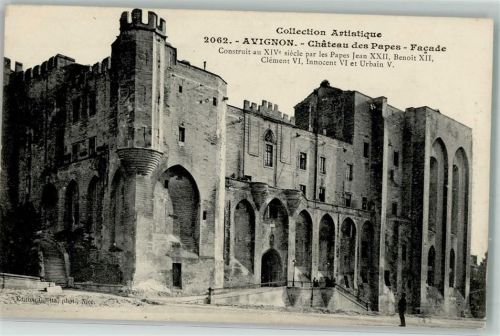 Avignon Chateau des Papes Facade