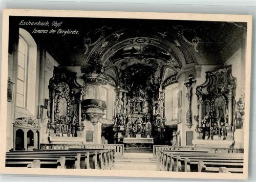 Eschenbach 1916 Bergkirche