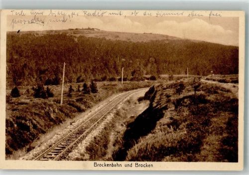Brocken 1927 Brockenbahn