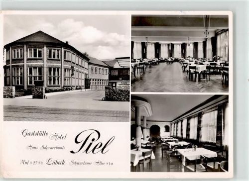 Lübeck Gasthaus Hotel Piel Haus Schwarzbunte