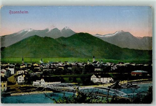 Rosenheim Innbrücke vor 1913